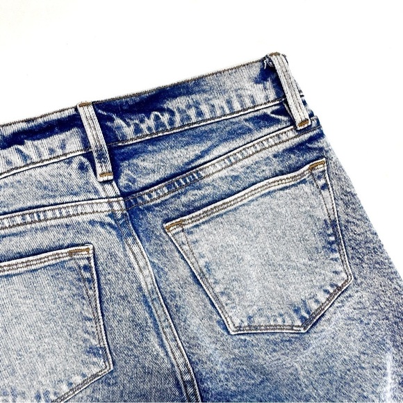 Frame Denim Le High Straight jeans high waist acid wash stretch 24 - Picture 11 of 16